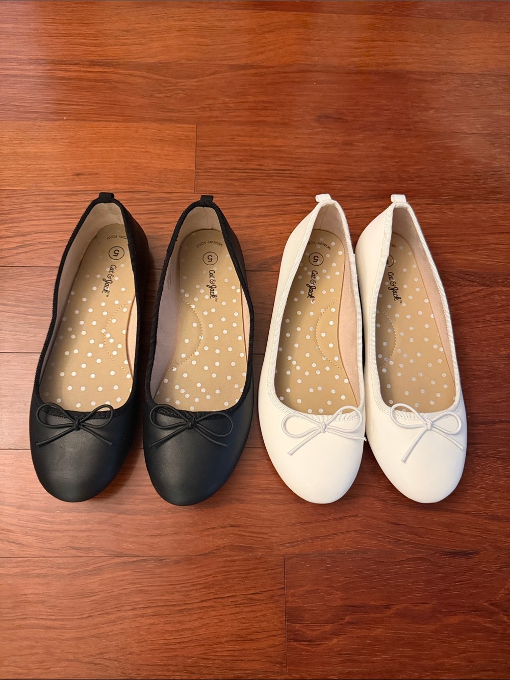 Ballet Flats Black & White